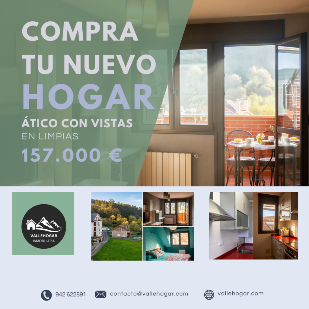 Ático en Limpias para entrar a vivir