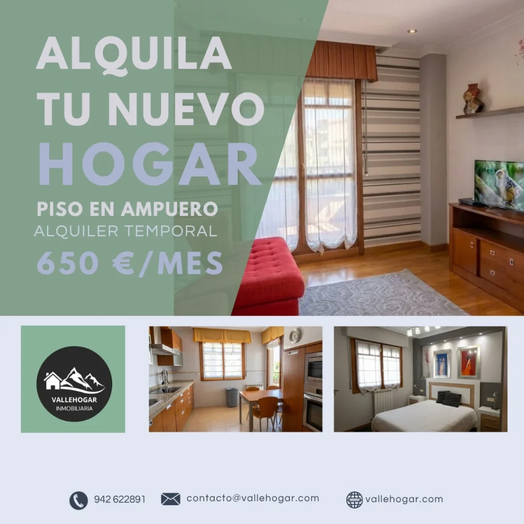 Alquiler Piso en Ampuero temporal